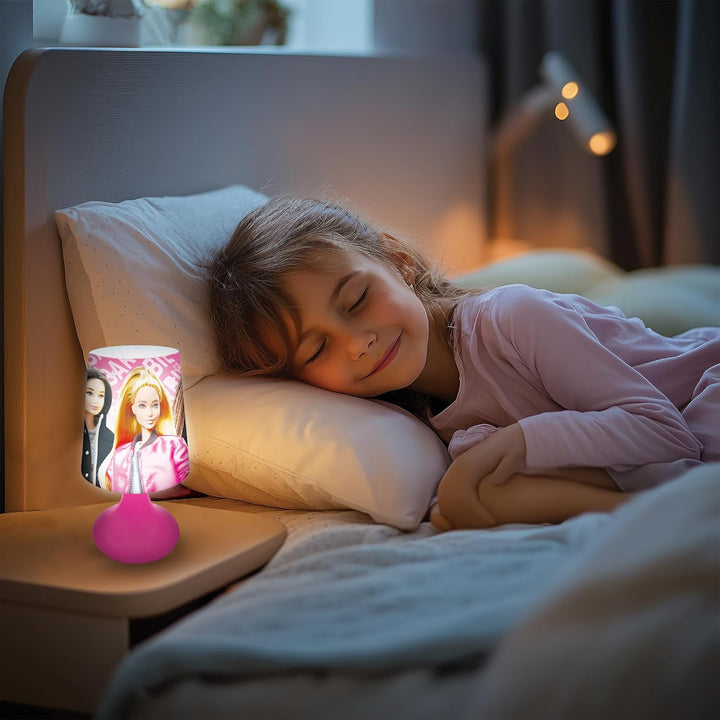Lexibook, Mattel Barbie - Barbie Mini Wireless Nachttischlampe und Nachtlicht - MLT10BB Mini Barbie,