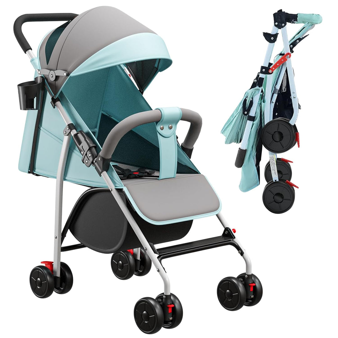 Ingenious Kompakter Buggy, mit Liegeposition, von Geburt bis 4 Jahre, sitzend oder liegend, verstell