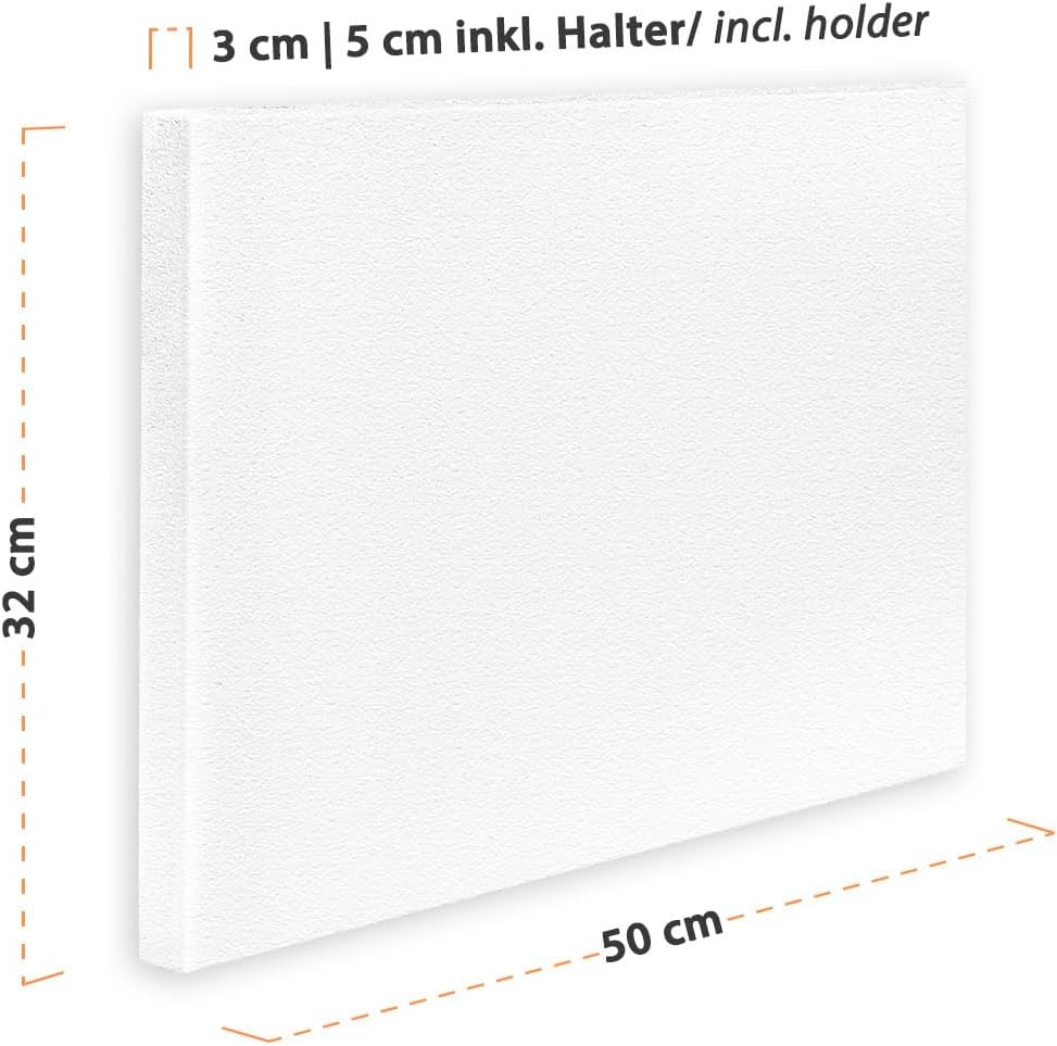 Infrarot Heizer 100Watt 50x32cm Weisse Heiz-paneel Elektroheizung Heizplatte 100W - 50x32 cm, 100W -