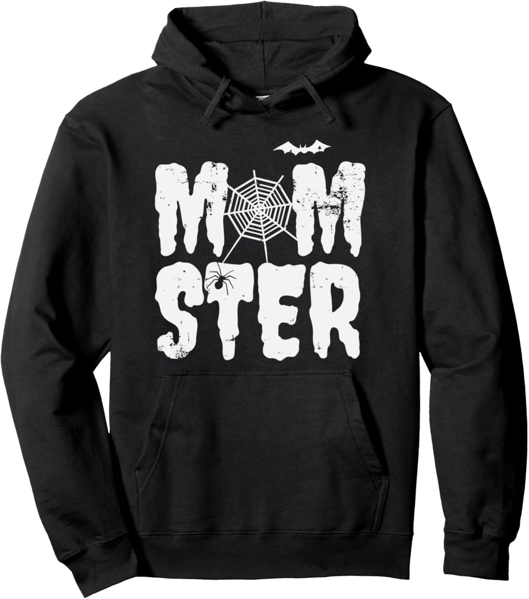 Momster Monster Mom Halloween lustiges Geschenk für Mütter Pullover Hoodie