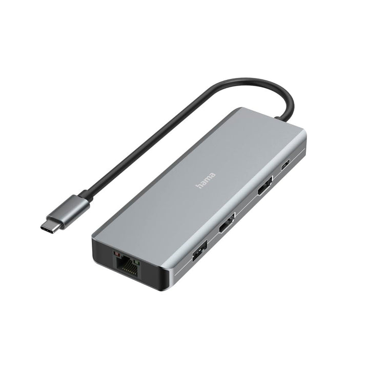 Hama USB Hub 9 Ports, 4xUSB-A, USB-C Daten, USB-C Power, 2xHDMI, Ethernet
