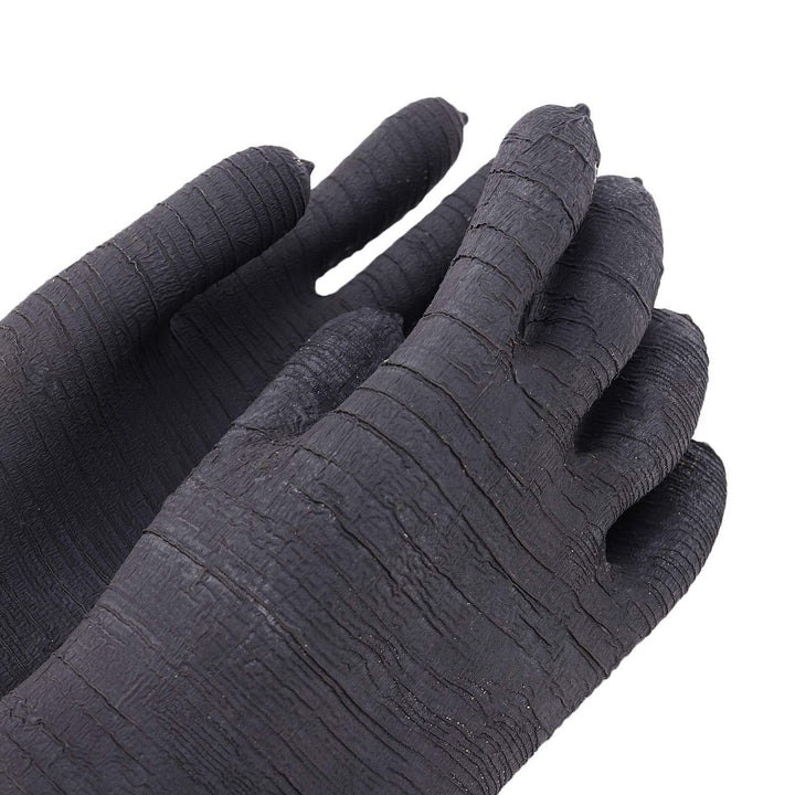 POOSR Gummi Schwarz Sand Strahl Handschuhe Streifen Sand Strahl Handschuhe für Strahl Kabine 65X 30C