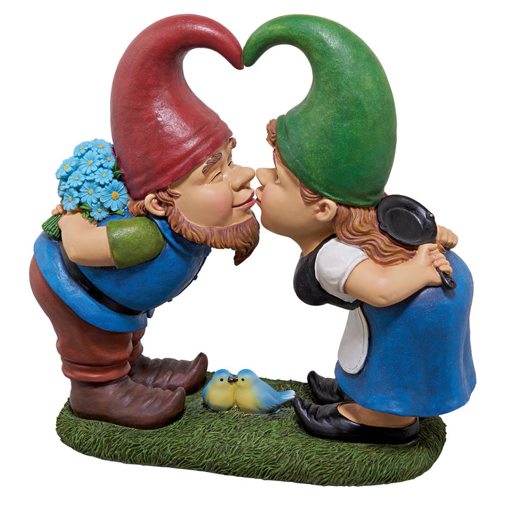 Design Toscano Küsschen, Liebesgartenzwerge Zeitgenössisch, Zeitgenössisch