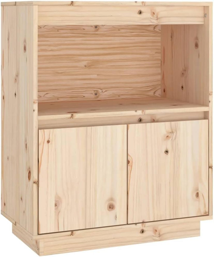 FIRBNUS Aufbewahrungsschrank 60x34x75 cm Bücherschranks Beistellschrank Beistelltisch Badezimmerschr