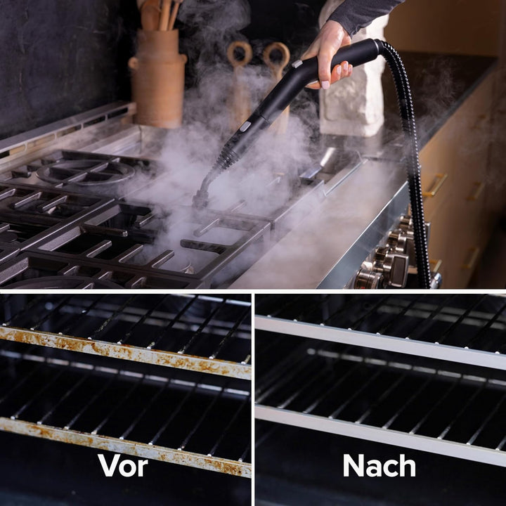 Dupray Neat Dampfreiniger – Vielseitiger Hochleistungs-Dampfreiniger für Zuhause: Böden, Möbel, Auto