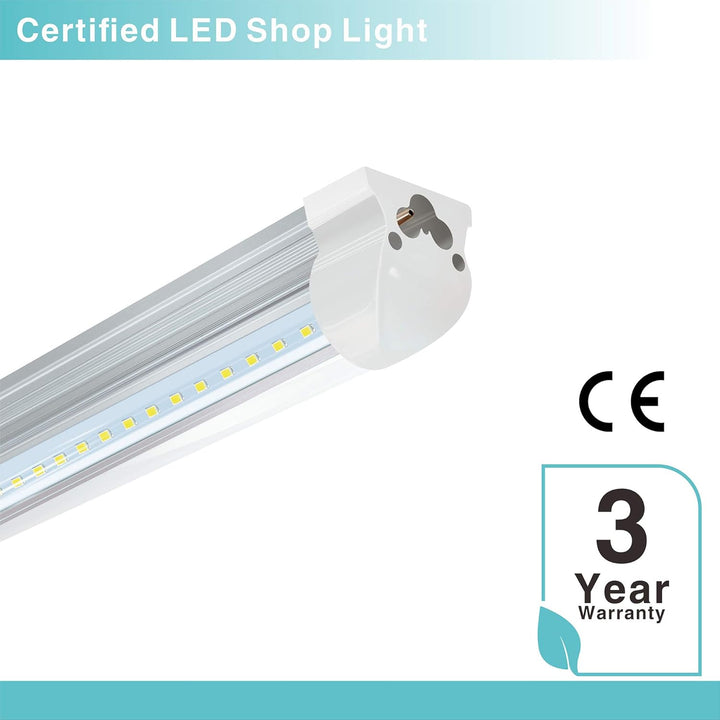 STASUN 10er Pack 150cm LED Bürodeckenleuchten, 40W 5200LM Eingebaute LED Röhrenleuchte, Bürobeleucht
