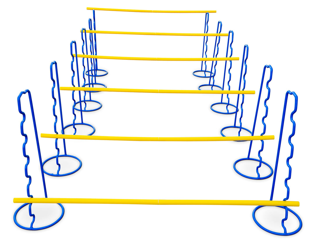 Vinex Koordinationshürden | Agility Set Hunde Gross | Steckhürdenset | Hobby Horse Hindernisse | höh