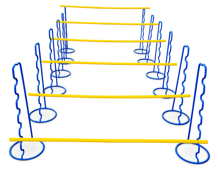 Vinex Koordinationshürden | Agility Set Hunde Gross | Steckhürdenset | Hobby Horse Hindernisse | höh