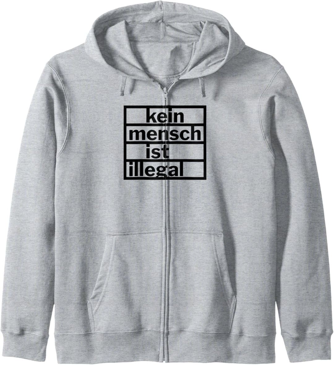 Kein Mensch ist Illegal Kapuzenjacke