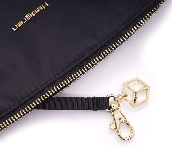 Hedgren Prisma Reflect Schultertasche 26 cm Schwarz, Schwarz