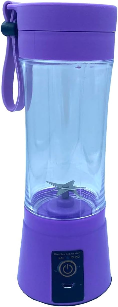 TEMPO DI SALDI Elektrischer Mini-Standmixer mit USB-Aufladung, geeignet für Smoothies, 380 ml