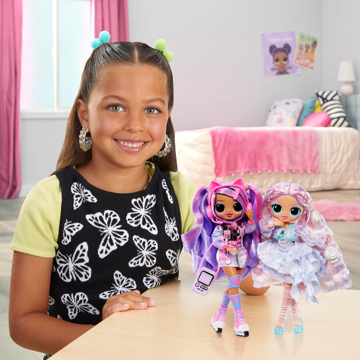 L.O.L. Surprise! OMG Modepuppe Pearla mit 15 Überraschungen - Puppe mit Mode und Accessoires im Meer