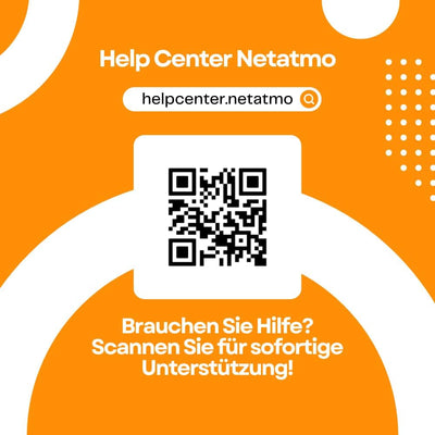 Netatmo AMZ Smarte Überwachungskamera für den Aussenbereich mit 105 dB-Sirene, WLAN, Integrierte Bel