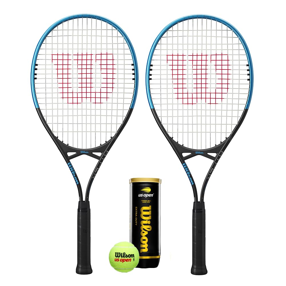 Wilson 2 x XL Tennisschläger Series + 3 Tennisbälle