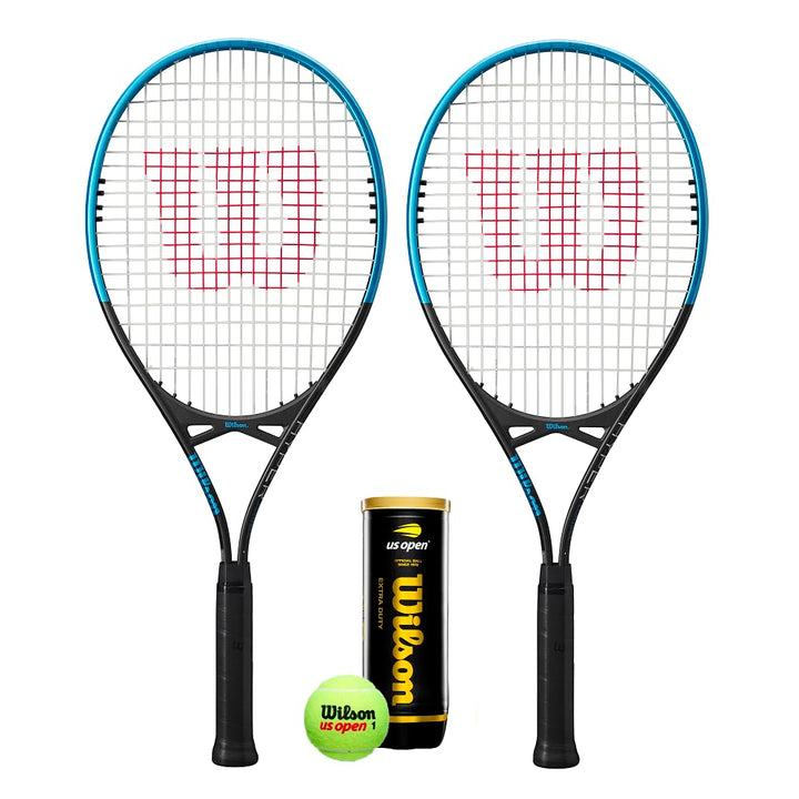Wilson 2 x XL Tennisschläger Series + 3 Tennisbälle