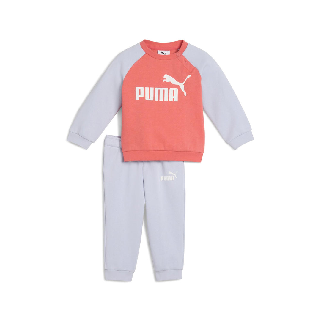 PUMA Unisex Baby Minicats Ess Raglan Crew Set Fl Inf Gestrickte Anzüge 62 Cool Weather, 62 Cool Weat