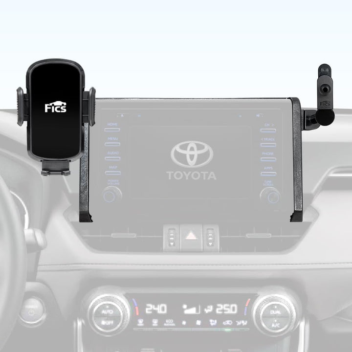 FICS Handyhalterung kompatibel mit Toyota RAV4, RAV4 2019 ~ 22 Zubehör, RAV4 2019 ~ 22 Handyhalterun
