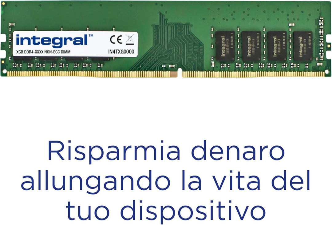 Integral 16GO DDR4 RAM 2400MHz (oder 2133MHz) SDRAM Desktop/Computer PC4-19200 Arbeitsspeicher 16GB