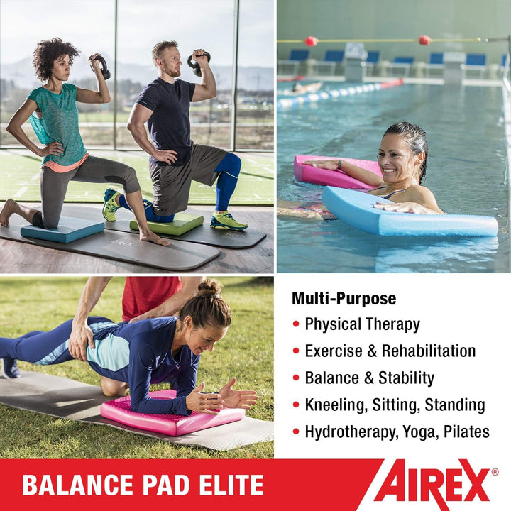 AIREX Balance Pad – Stability Trainer for Balance, Stretching, Physical Therapy, Exercise, Mobility,