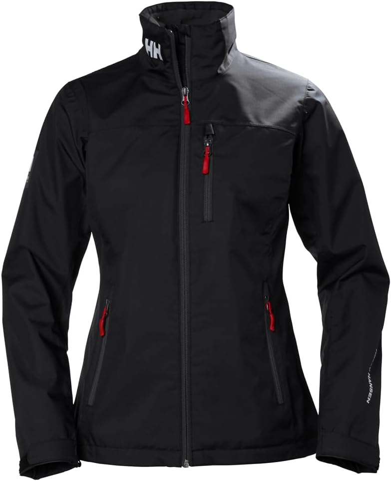 Helly Hansen Damen Crew Jacke L Schwarz, L Schwarz
