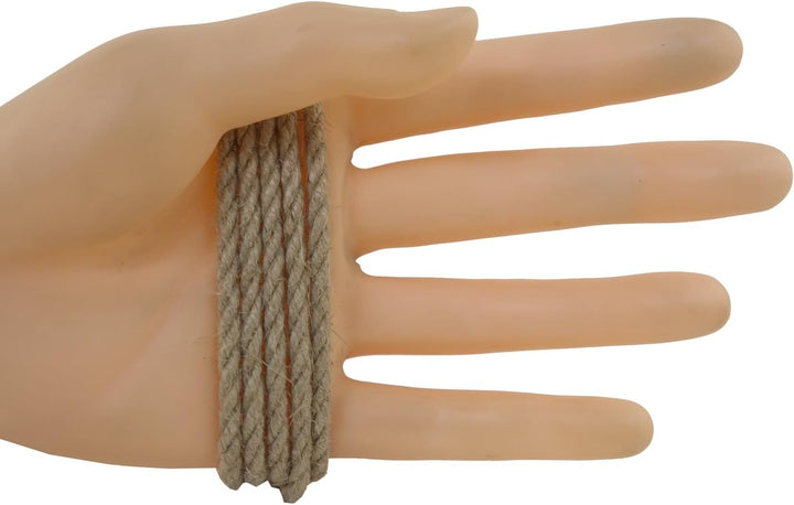 Hanfseil - Hanf-Seil Durchmesser 4 mm - 100 Meter auf Scheibenspule - 100% Naturhanf
