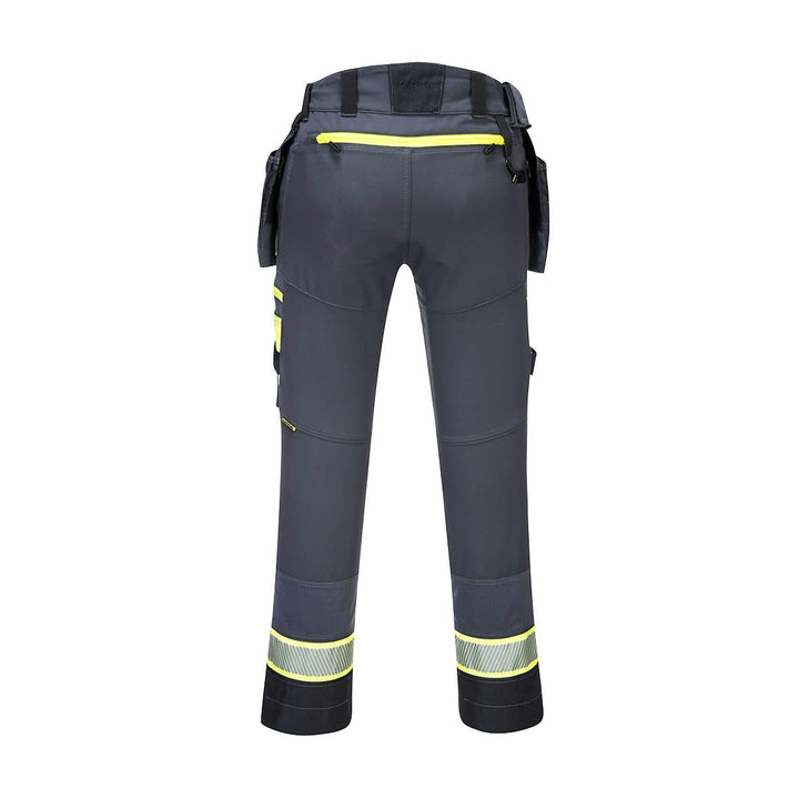 Portwest DX4 Bundhose mit abnehmbaren Holstertaschen, Grösse: 34, Farbe: Metal Grau, DX440MGR34 34 M