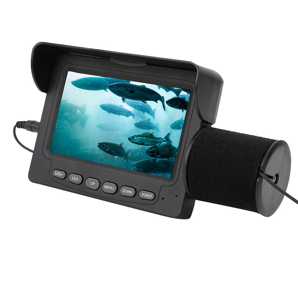 Unterwasser-Angelkamera, tragbare kabelgebundene Fischfinder-Kamera LED Wasserdichte Kamera 15M Fisc