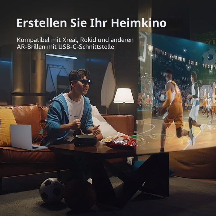 PeakDo Leistungsstarker 4K @ 60Hz HDMI-auf-USB-C-Adapter – verbessert die Konnektivität, kompatibel