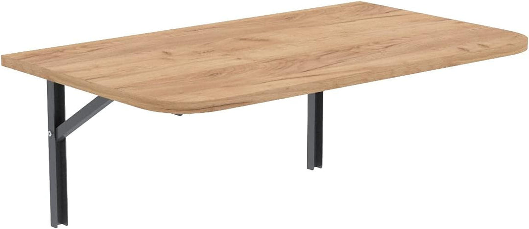 Mikon 70x40 | Wandklapptisch mit abgerundete Ecken Klapptisch Wandtisch Küchentisch Schreibtisch Kin
