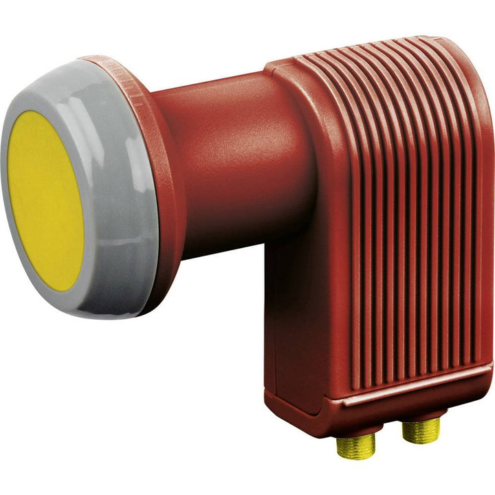 Schwaiger extrem hitzebeständig Sun Protect Twin-LNB Ziegelrot