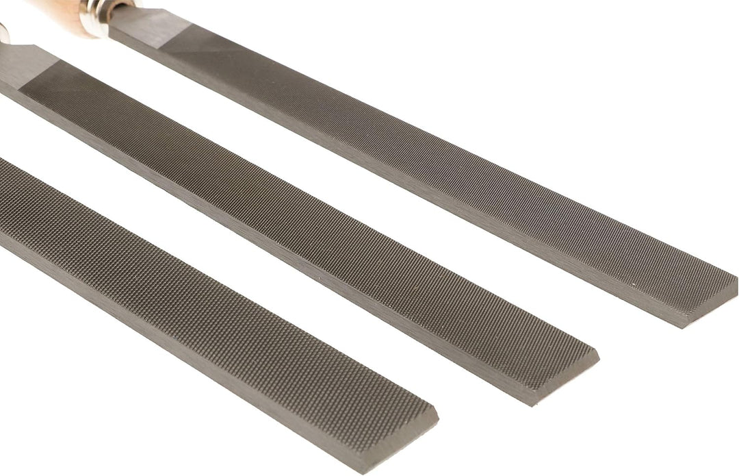 KOTARBAU® Werkstattfeile Flach Länge: 250 mm Hieb 1 (Grob) Handfeile Flachfeile Metallfeile für grob