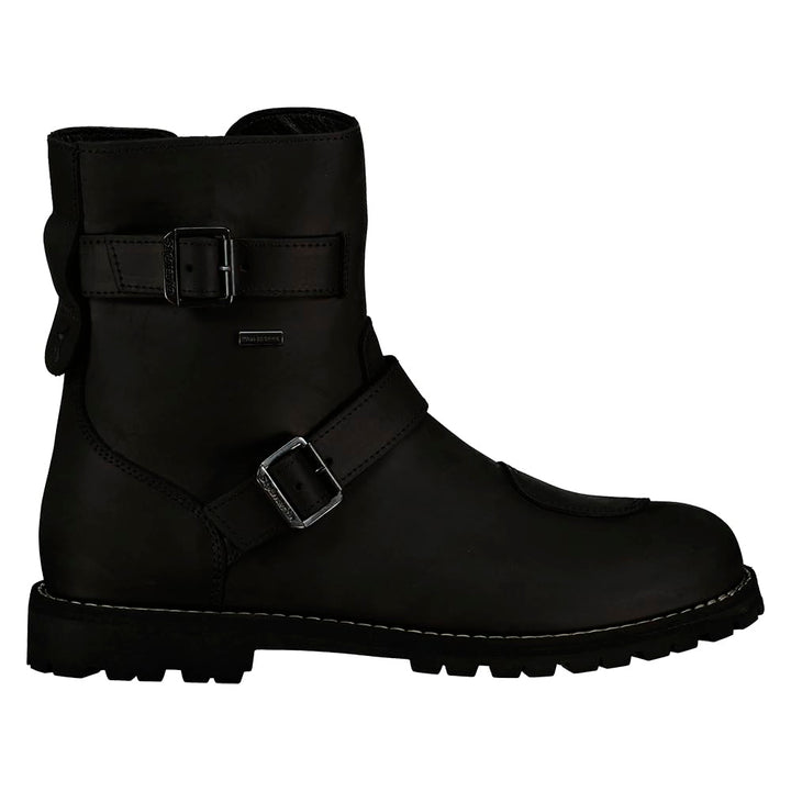 STYLMARTIN Legend Mid WP Motorradstiefel 45 EU Schwarz, 45 EU Schwarz