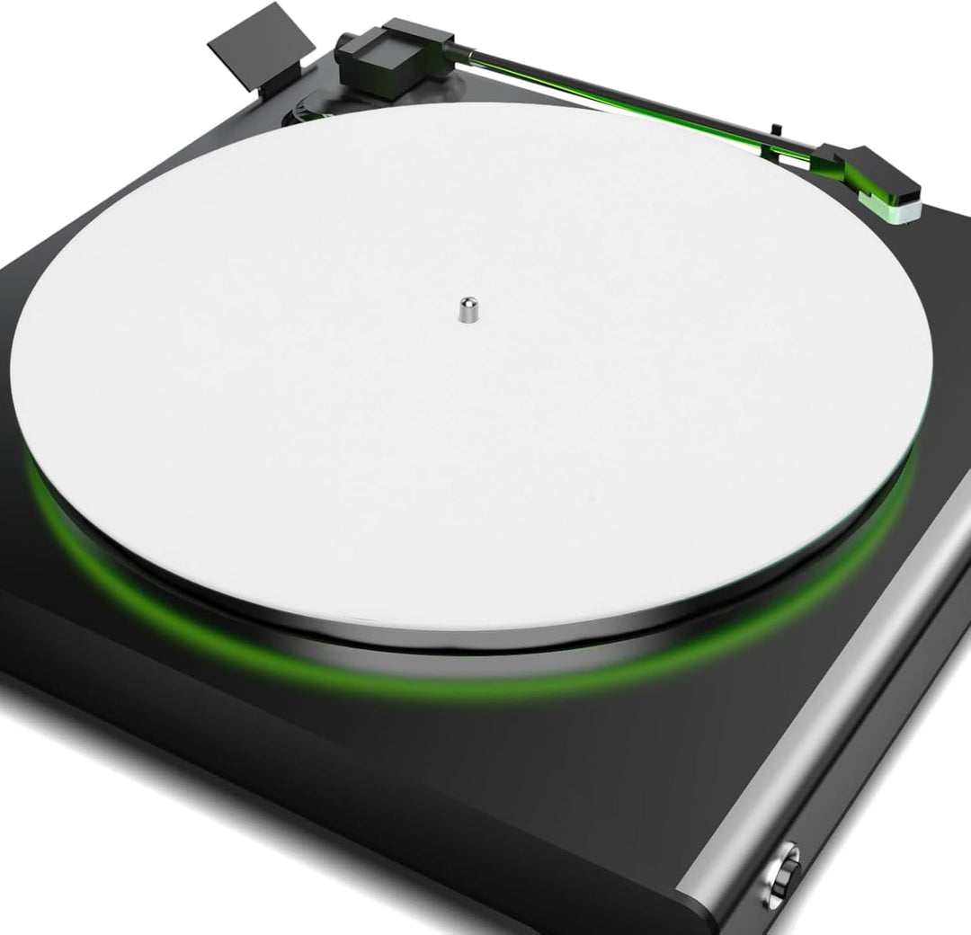 Plattenspieler-Matte, Plattenteller-Slipmat, Antistatische Abdeckung Reduziert Geräusche und Geräusc