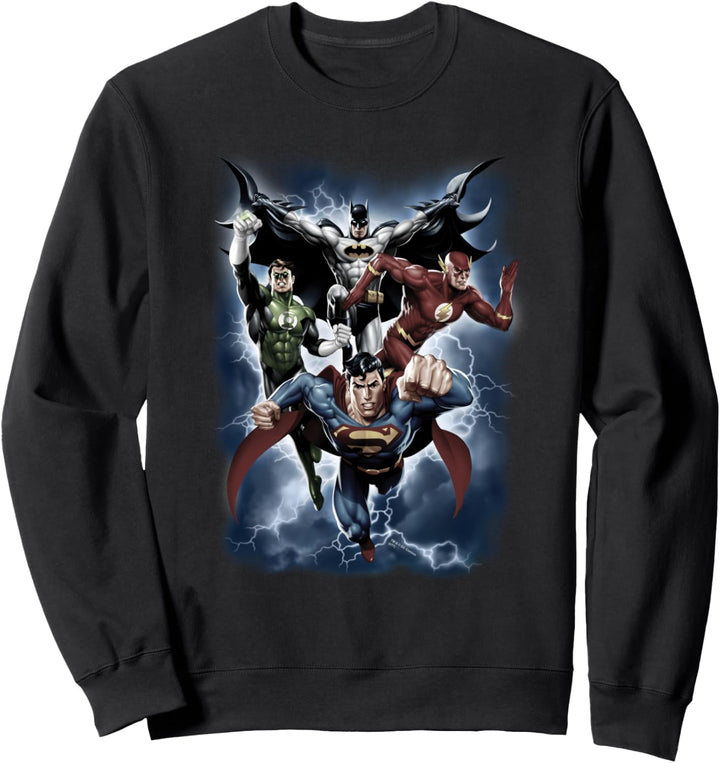Justice League The Coming Storm Sweatshirt