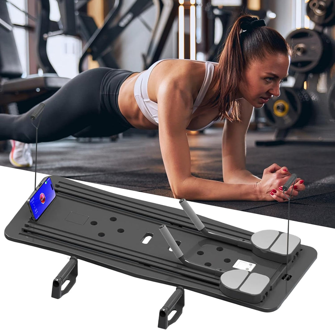 Pilates Board, pushes-Up Liegestütz-Brett Faltbares Multifunktions Fitness Board Für Ganzkörper Trai