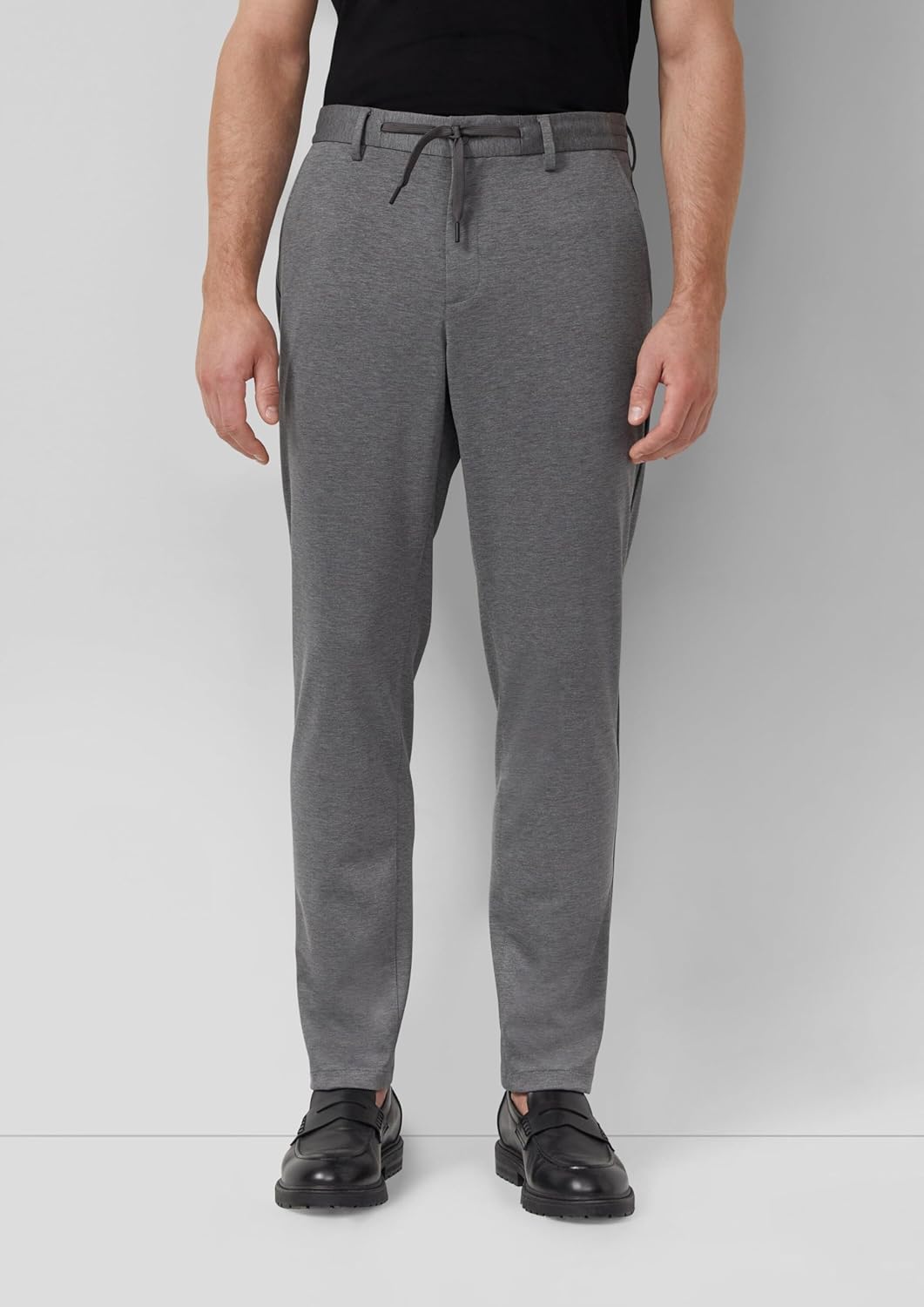 s.Oliver s.O Jogg: Anzughose aus Stretch-Jersey 44 Graphit, 44 Graphit
