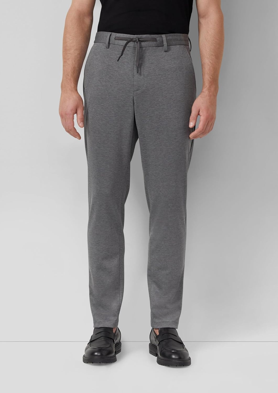 s.Oliver s.O Jogg: Anzughose aus Stretch-Jersey 44 Graphit, 44 Graphit