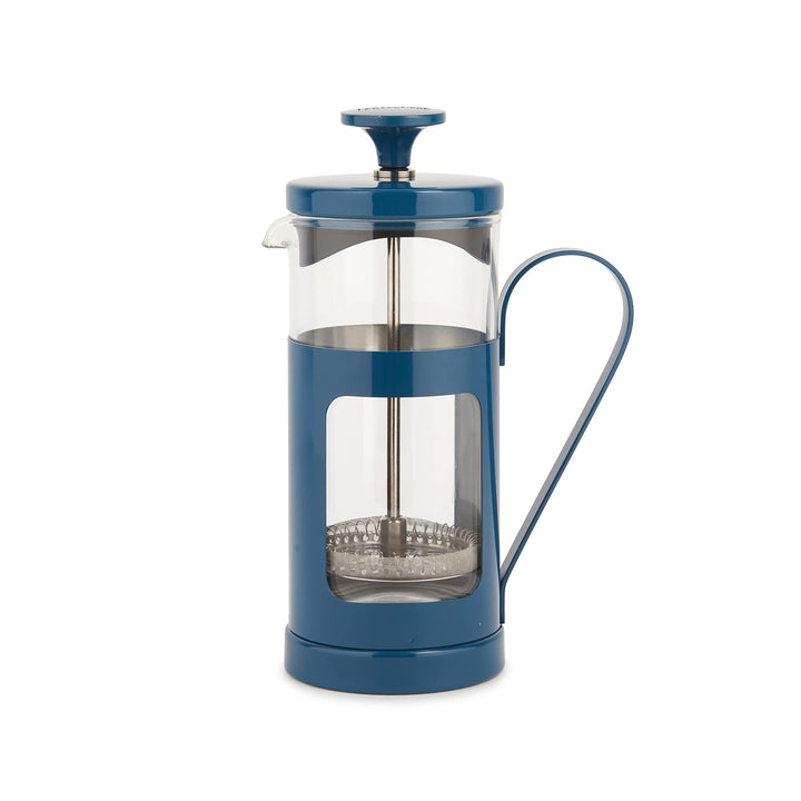La Cafetière Monaco Cafetière Glas/Edelstahl 3 Tassen (blau), Blau
