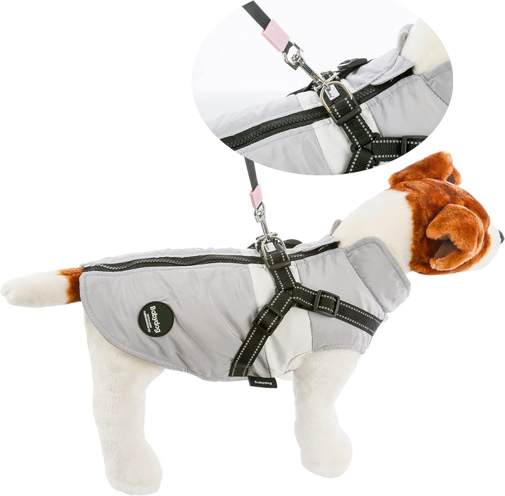 Warme Hundejacke, Hundemantel für Kleine und Mittelgrosse Hunde, Hundepullover, Winddichte Winterwes
