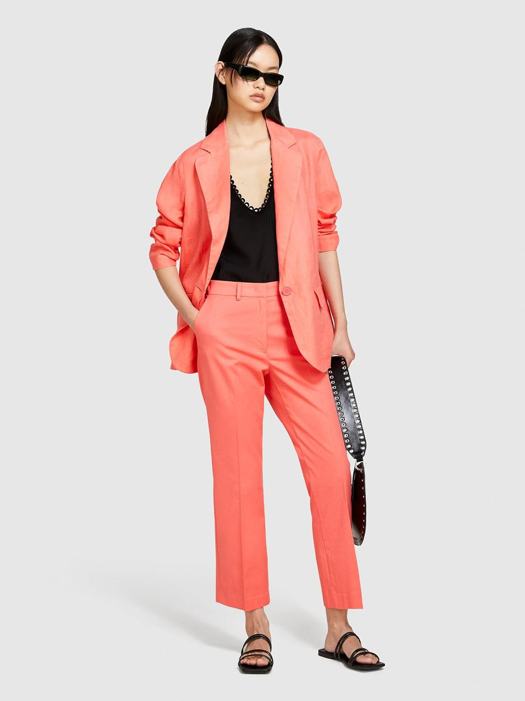 SISLEY Damen Pants, Rot