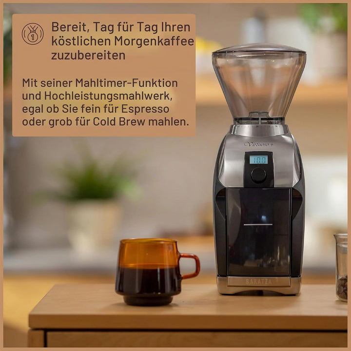 Baratza 587 Elektrische Kaffeemühle, Schwarz