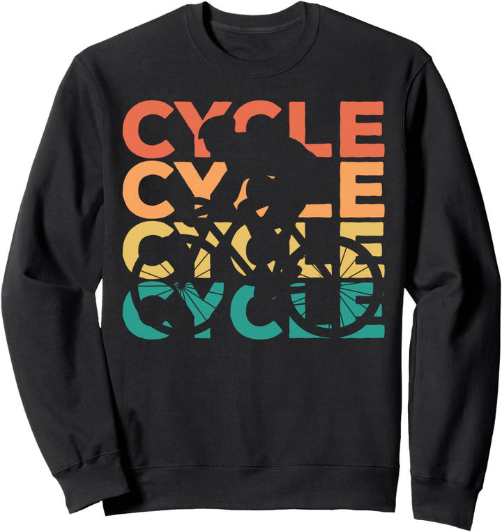 Retro Vintage Radfahren Geschenk für Fahrradfahrer Sweatshirt