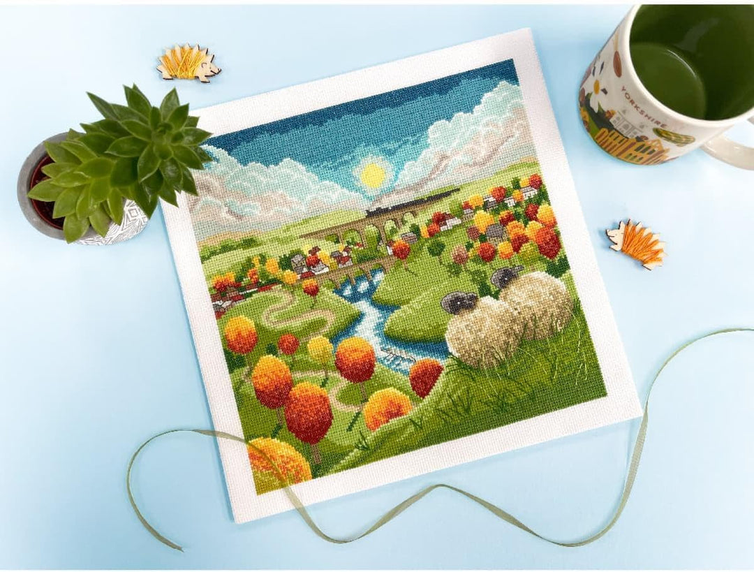 Bothy Threads The Home Of Happy Stitching Bothy Threads Kreuzstich-Set, Motiv ''Watching The World G