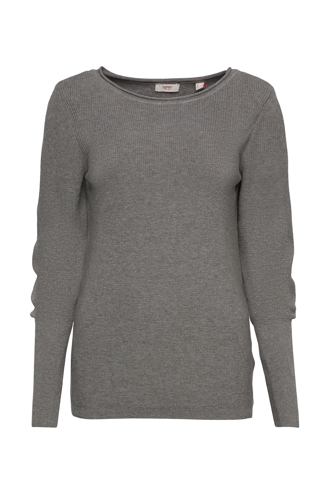 Esprit Damen 083ee1i340 Pullover (1er Pack) S 039/Medium Grey 5, S 039/Medium Grey 5