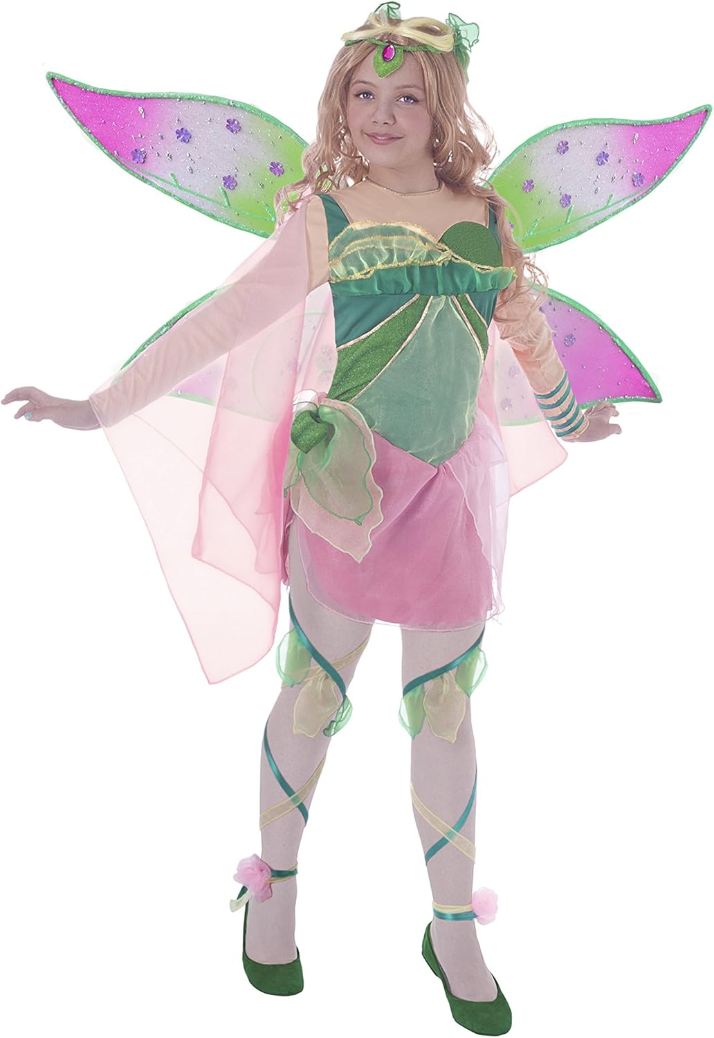 Ciao 11190 - Flora Bloomix Winx Club Kostüm, 4-6 Jahre 4-6 Jahre Flora, 4-6 Jahre Flora