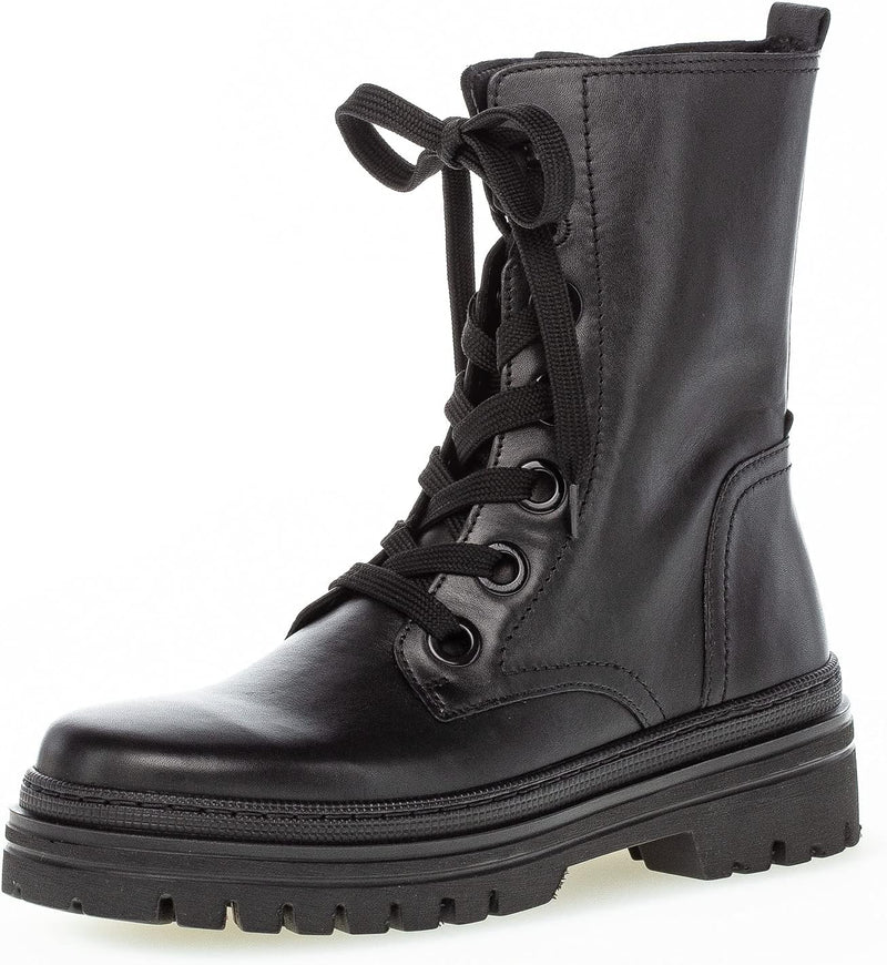 Gabor Damen Combat Boots, Frauen Stiefeletten,Wechselfussbett,Best Fitting,kurzstiefel,uebergangssch