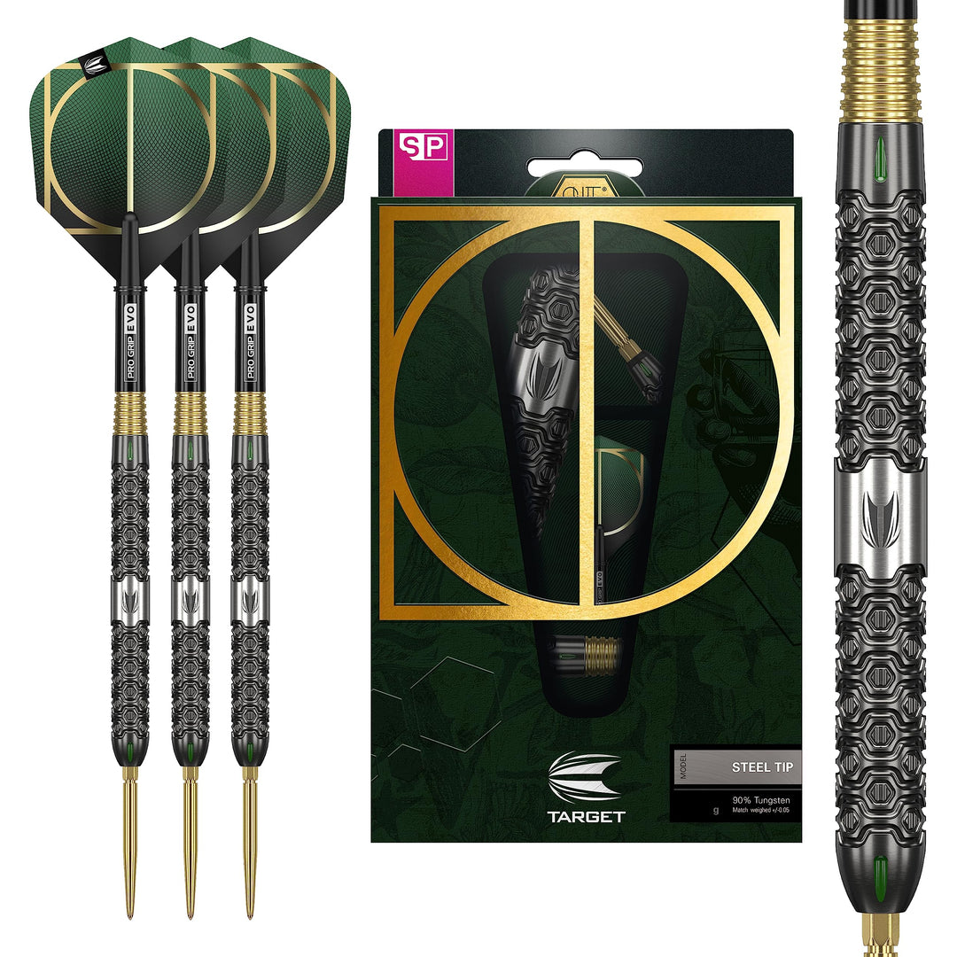 Target Darts Cult 90% Wolfram Swiss Point Steeldarts-Set Dartpfeile 03 22G, 03 22G