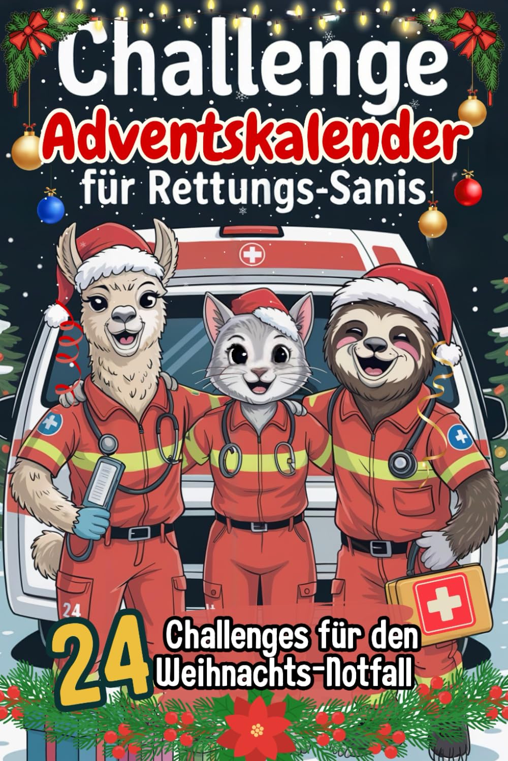 Challenge Adventskalender für Rettungs-Sanis: 24 witzige Challenges für die Wache oder RTW | Von Nul