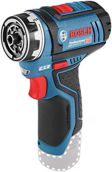 Bosch Professional 12V System Akku Bohrschrauber (mit Bohrfutteraufsatz GFA 12-B, ohne Akkus und Lad