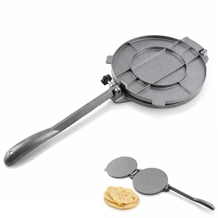 Tortilla Press, Aluminiumlegierung Manual Gusseisen Tortilla -Hersteller Taco Press Tortillera Patac